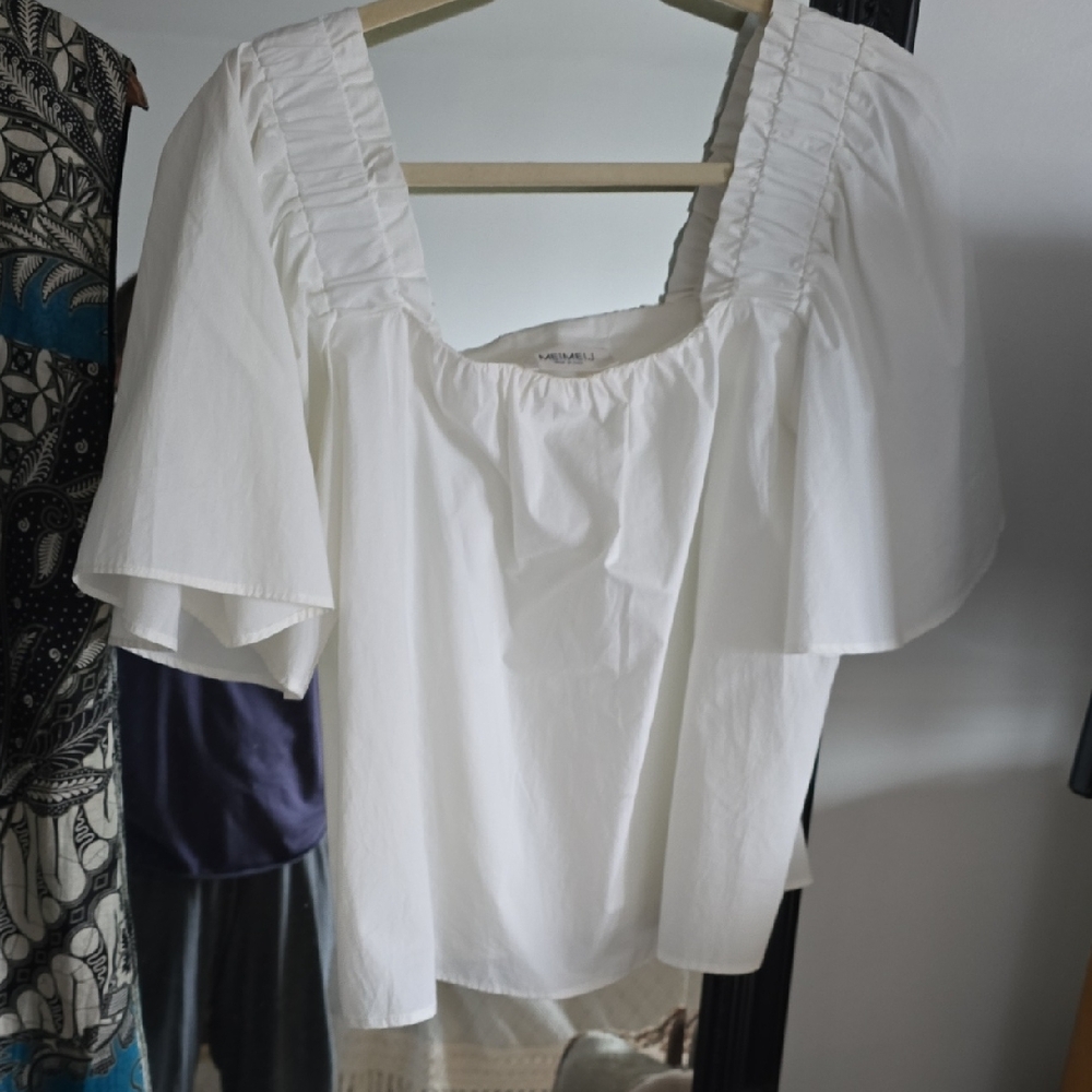 MEIMEIJ White Women's Top